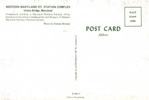 Western Maryland Railway Station Complex,Union Bridge,MD