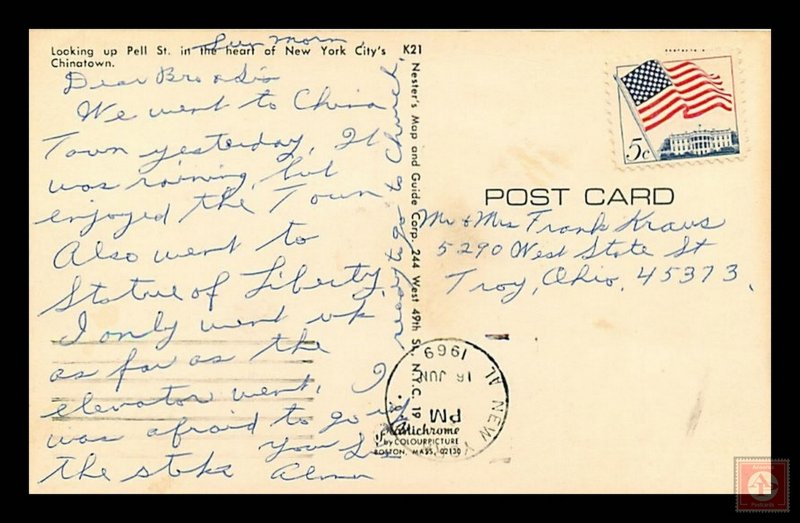 Greetings from Chinatown, NYC