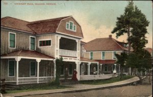 Seaside Oregon OR Locksley Hall c1910 Vintage Postcard