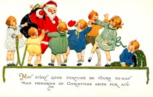 Greeting - Christmas, Santa Claus (Red Suit)