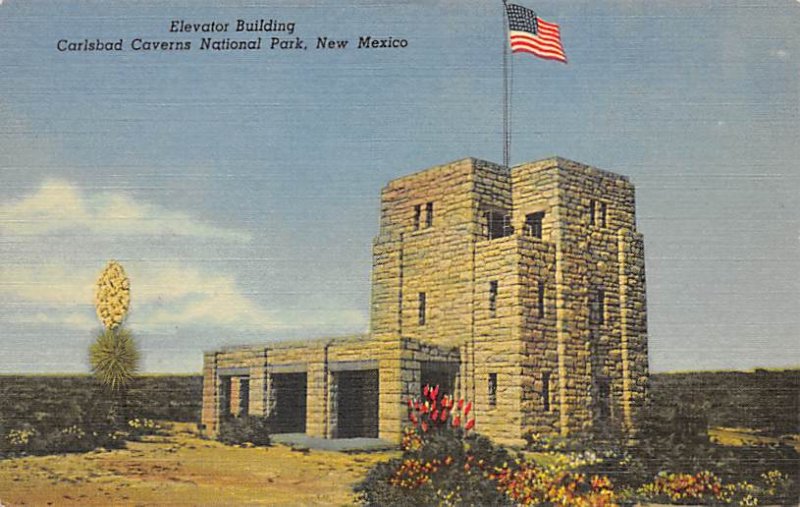 Elevator Building, Carlsbad Caverns National Park New Mexico, USA Unused 