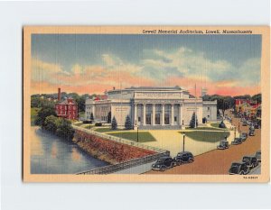 M-120213 Lowell Memorial Auditorium Lowell Massachusetts