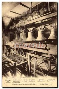 Old Postcard Corneville Bells Chime
