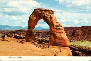 Utah Arches National Monument Delicate Arch 1973