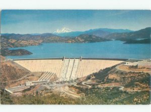 Pre-1980 DAM SCENE Shasta Lake - Near Redding California CA AF5787