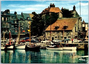 Honfleur (Calvados) La Lieutenance Et Le Port France Postcard