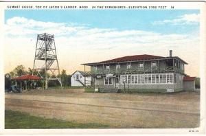 MA   JACOBs LADDER   SUMMIT HOUSE  postcard