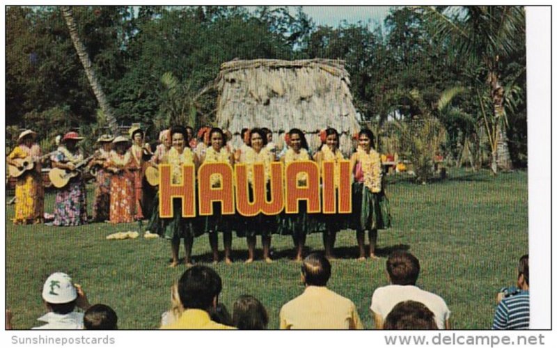 Hawaii Waikiki Beach Kodak Hula Show At Kapiolani Park