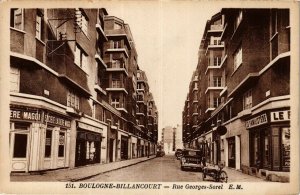 CPA BOULOGNE BILLANCOURT - Rue Georges Sorel (413323)