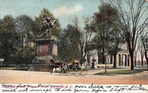 South Entrance, Prospect Park, Brooklyn, N.Y., Very Early Postcard, Used in 1905