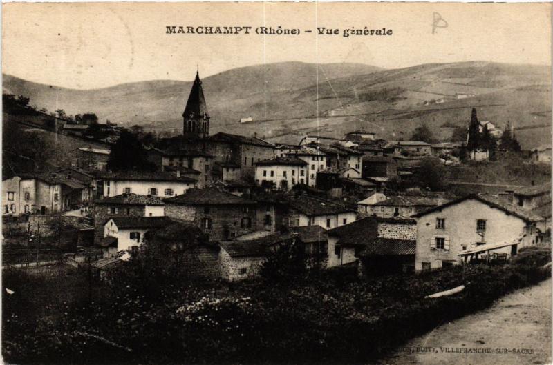 CPA MARCHAMPT Vue générale. (463115)