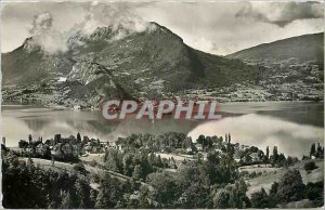 Modern Postcard Lake Annecy View Talloires Duingt