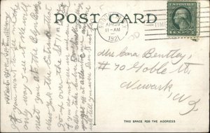 Brooklyn NY Ocean Ave c1920 Postcard