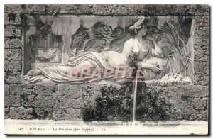 Old Postcard Uriage La Fontaine by Sappey