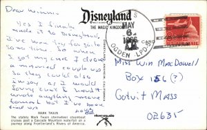 Naval Ship Cancel USS OGDEN LPD5 Disneyland Mark Twain Steamboat PC