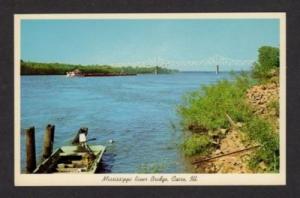 IL MISS River Bridge CAIRO ILLINOIS Baird's Point MO PC