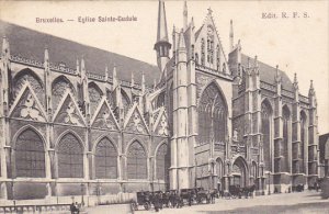 Belgium Brussells Eglise Sainte Gudule
