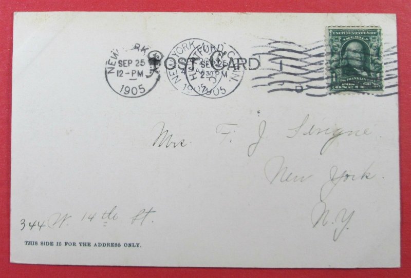 Y.M.C.A., Hartford, CT 1905 Postcard (#4106)