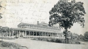 Postcard Antique View of The Rye Brach Inn, Rye Beach, NY.  K1