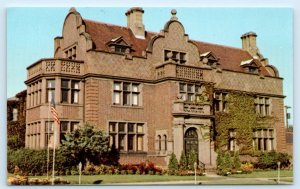 MICHIGAN CITY, Indiana IN ~ BARKER CIVIC CENTER c1960s  LaPorte County Postcard