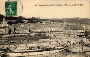 CPA TROUVILLE-sur-MER prise de DEAUVILLE (475723)