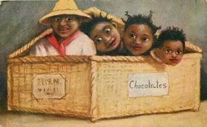 Black Americana, Black People in Basket, No 5312