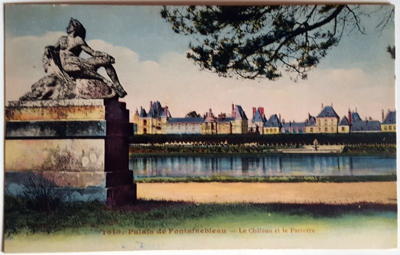 8 VINTAGE POSTCARDS PALAIS DE FONTAINEBLEAU. Collection Artistique LM. UNUSED!!!