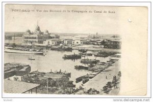 Vue Des Bureaux De La Compagnie Du Canal De Suez, Port-Said, Egypt, Africa, 0...