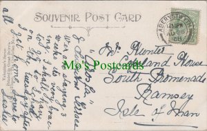 Genealogy Postcard - Hunter, South Promenade, Ramsey, Isle of Man GL1139