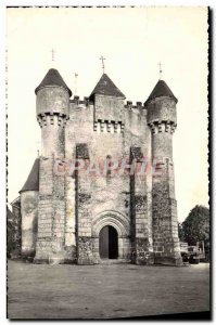 Postcard Modern Lourdoueix St Michel church fortified Dating back to 11th and...