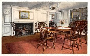 Dining Room in Salem, Massachusetts House of Seven Gables