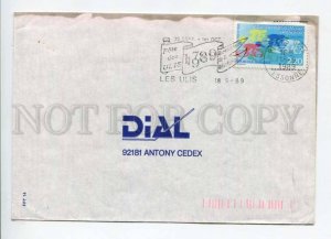 421400 FRANCE 1989 year cycling Les Ulis real posted COVER