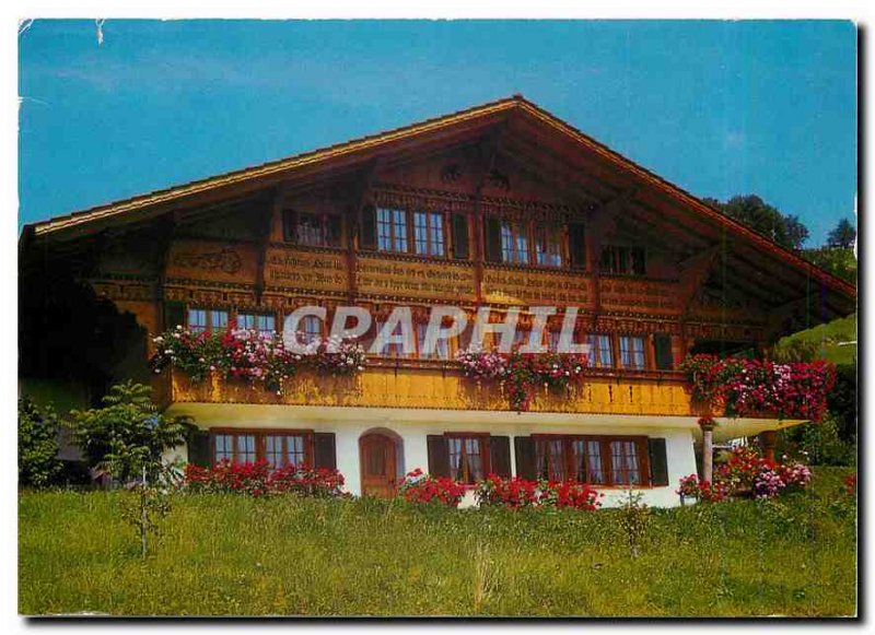 Postcard Modern Berner Chalet