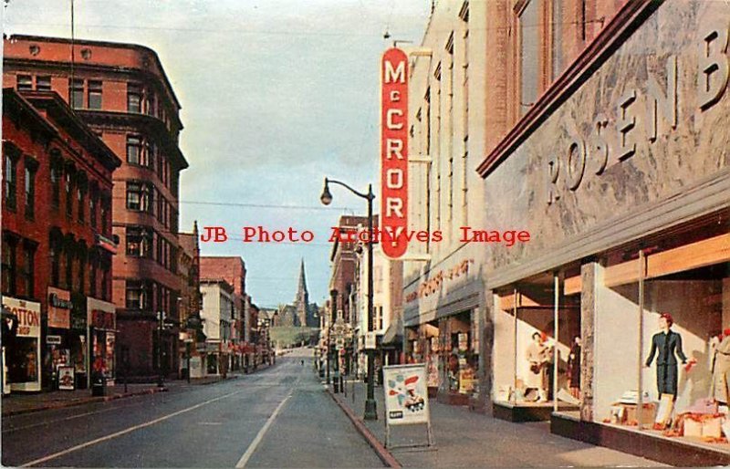 MD, Cumberland, Maryland, Baltimore St, Business Section, Colourpicture No P9634 