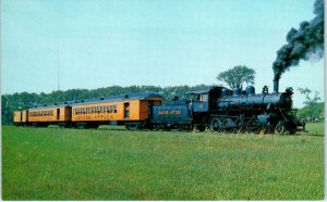 ARCADE, NY New York   Steam ENGINE ~Arcade & Attica  RAILROAD  c1960s   Postcard