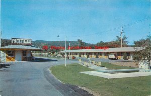 NY, Corning, New York, Evergreen Motel, Exterior View, Holland Pub No 27793