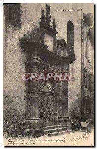 Postcard Old Cantal Illustrates Gate Museum of Aurillac Cantal