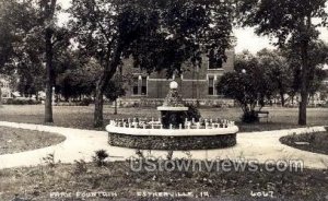 Park Fountain - Estherville, Iowa IA  