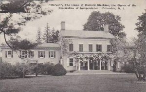 New Jersey Princeton Morven The Home Of Richard Stockton The Signer Of The De...