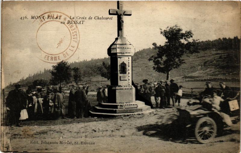 CPA Mont-PILAT - La CROIX de Chabouret au Bessat (430166)