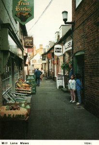 Mill Lane Mews Ashby De La Zouch Leicester Fruit Basket Grocers Postcard