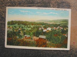 LEE MA MASS BIRDSEYE VIEW FROM FERNCLIFF c1910 PC