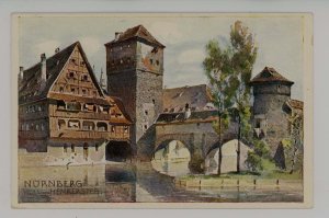 Germany - Nurnberg. Henkersteg, Hangman's Bridge