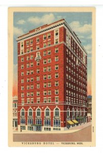 MS - Vicksburg. Vicksburg Hotel ca 1942