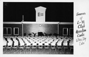 Guantanamo Bay *E*M* Club Recreation Center Out Door Seating RPPC