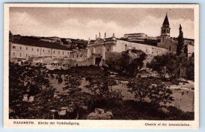 NAZARETH Church of the Annunciation ISRAEL Postcard