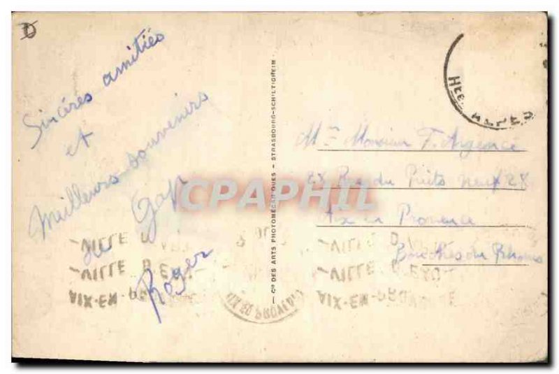 Postcard Old Gap La Cathedrale