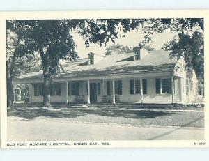 Unused 1940's HOSPITAL SCENE Green Bay Wisconsin WI J9785