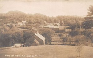 West Berkshire Vermont Birds Eye View Real Photo Vintage Postcard AA75225