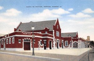 Santa Fe station Newton Kansas  